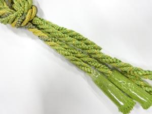 未使用品　正絹　撚り房　手組帯締め